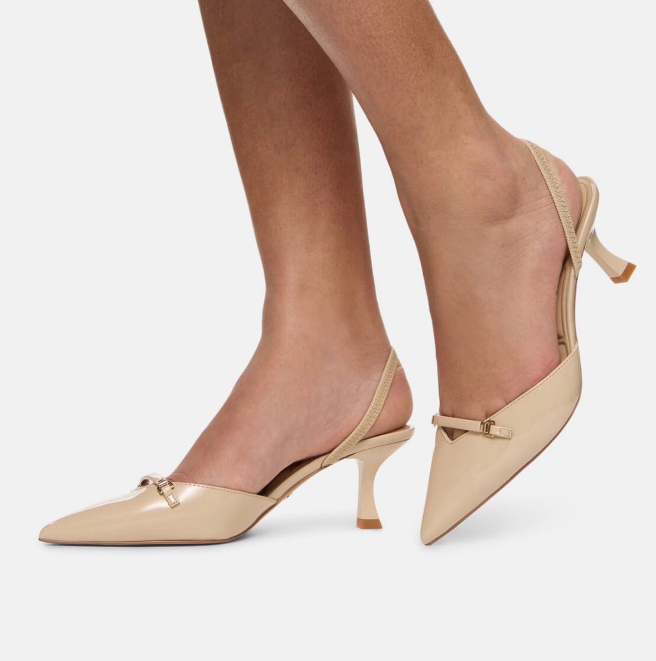 Sling back heels